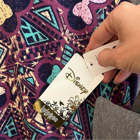 Minnie Mouse LLR Randy T-shirt Purple Blue Gray Yellow XXS NWT 🏷 - Picture 5 of 8